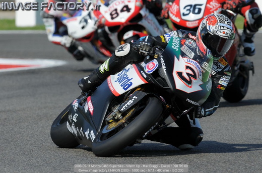 2008-05-11 Monza 0466 Superbike - Warm Up - Max Biaggi - Ducati 1098 RS 08